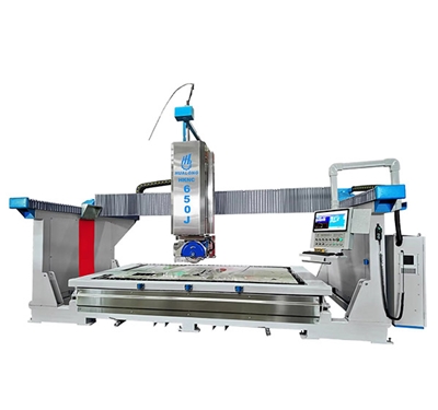 5 Axis Stone CNC Sawjet HKNC-650J HKNC650J 五軸數控橋切機（jī）水刀一體機